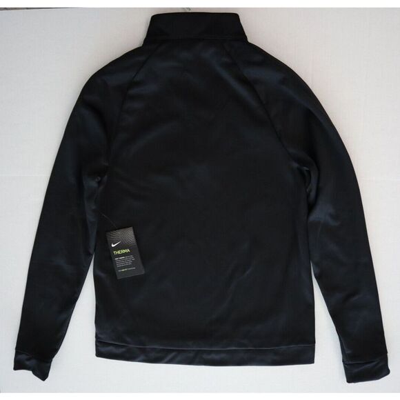 Nike Therma 897186-010 Women’s Sz XS Black DRI-FIT 1/4 Zip Pullover Training Top - Picture 10 of 11